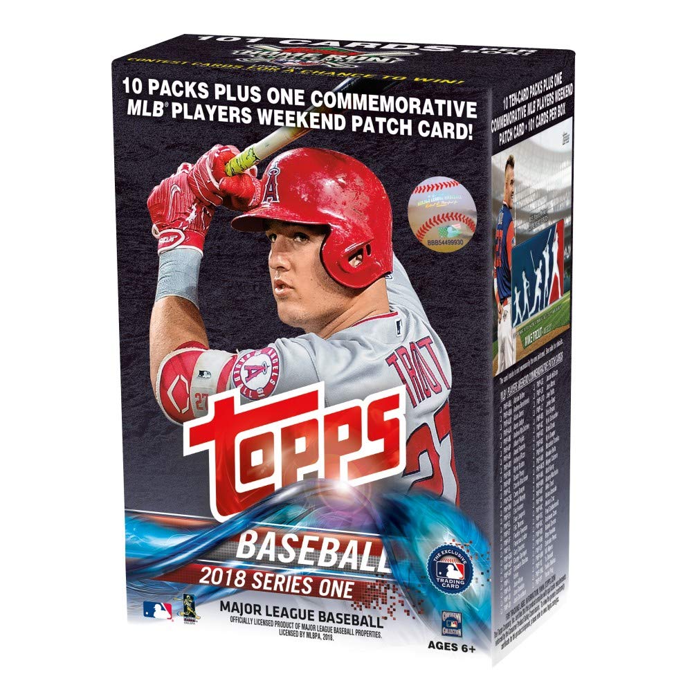 

Topps 2018 Baseball Cards Series 1 Baseball Mass Value Box Unopened