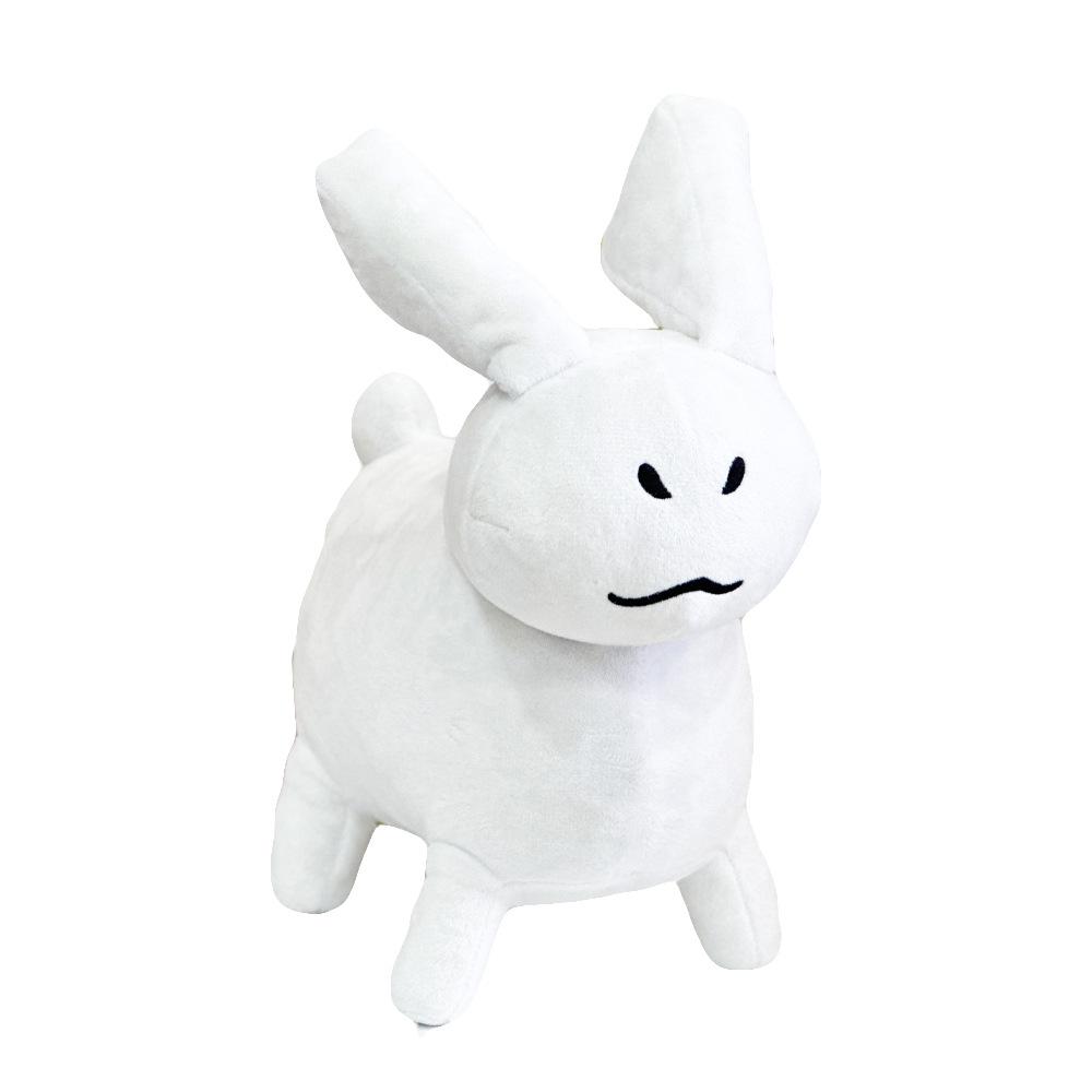 

Плюшевый Белый Кролик Gubby Плюшевая Игрушка Связанная с Веселыми Мультяшными Играми Лечебный Спутник Плюшевые Животные Детские Подарки 25cm