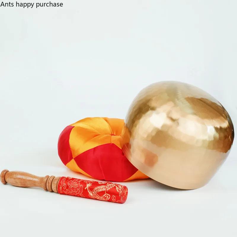 Handmade Copper Bowl Tibetan Singing Bowl Set Yoga Meditate Buddha Sound Bowls Practice Temple Tibetan Bowls Buddhist Supplies