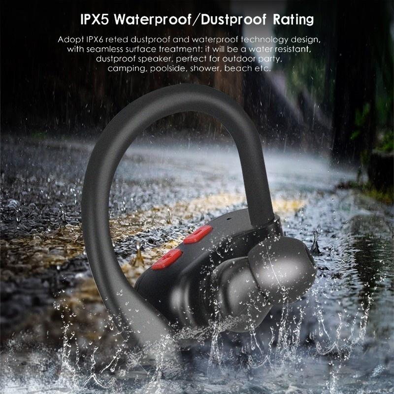 F9 wireless in-ear Bluetooth headset black