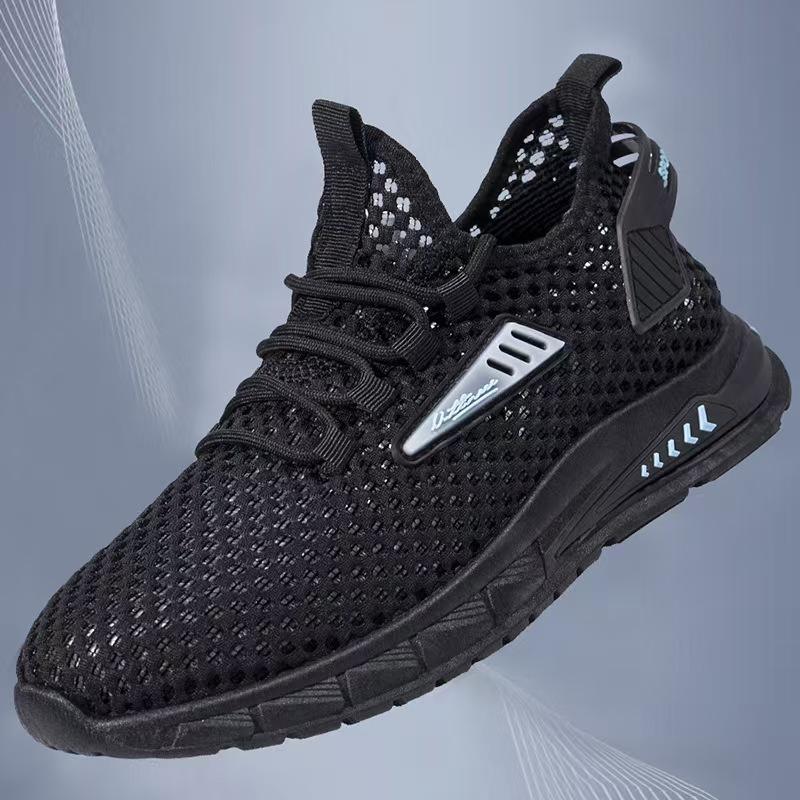 

Sandals sports summer new beach shoes creek breathable large mesh non-slip wading shoes 37 чёрный