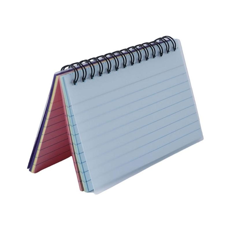 

Small Spiraled Notepads Lined Notebooks Featuring Tear Off Pages Plastic Cover Study Cards For Students And Professional 1