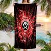 Asciugamano da Spiaggia Sheffield United Football Morbido Microfibra Asciugamano Estivo Asciugatura Rapida Assorbente per Spiaggia Piscina Viaggio