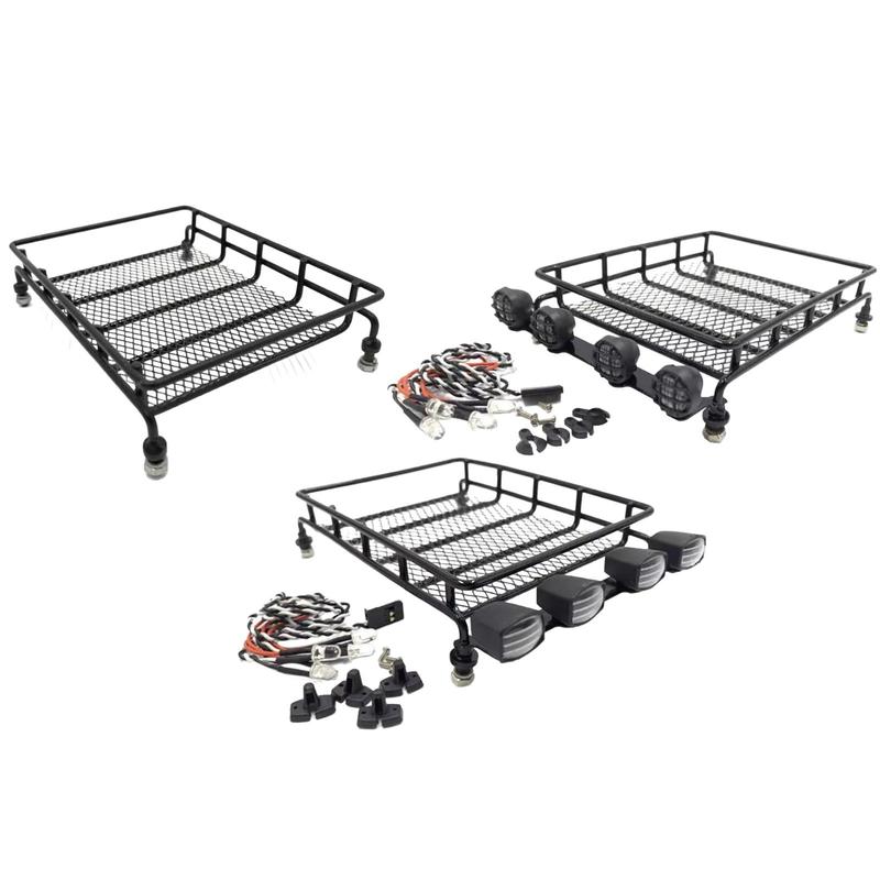1/10 RC Car Roof Rack DIY Lightweight Luggage Carrier Tray Luggage Rack Upgrades