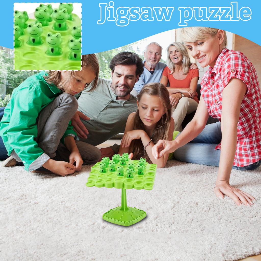 Tree Stacking Game - Brain-Boosting Balance Toy, Family Fun Strategy Table Game For Kids & Parents