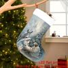 Christmas Decoration Fireplace Hanging Stocking Birthday, with Baby And Christmas Tree, Donkey (1) 2D Flat Pat