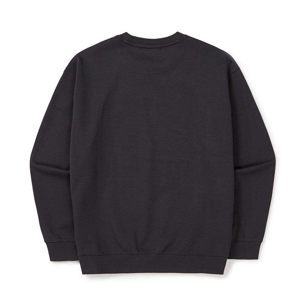 [Snowpeak] Pro Landscape Brushed Sweatshirt Charcoal (S23FMFHT38)