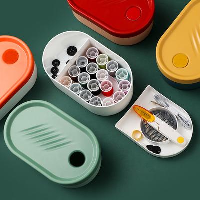 Sewing Box Storage Set Household Travel Portable Sewing Kit Hand Suture Sewing Tool Hand Sewing Storage Box