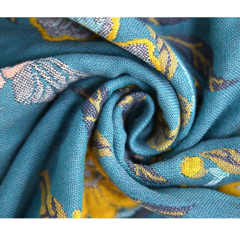 80x160cm Hibiskusblüten Großes Badetuch Baumwolle Nickerchen Decke Boho Jacquard Weiche Tröster Decke Strandtuch