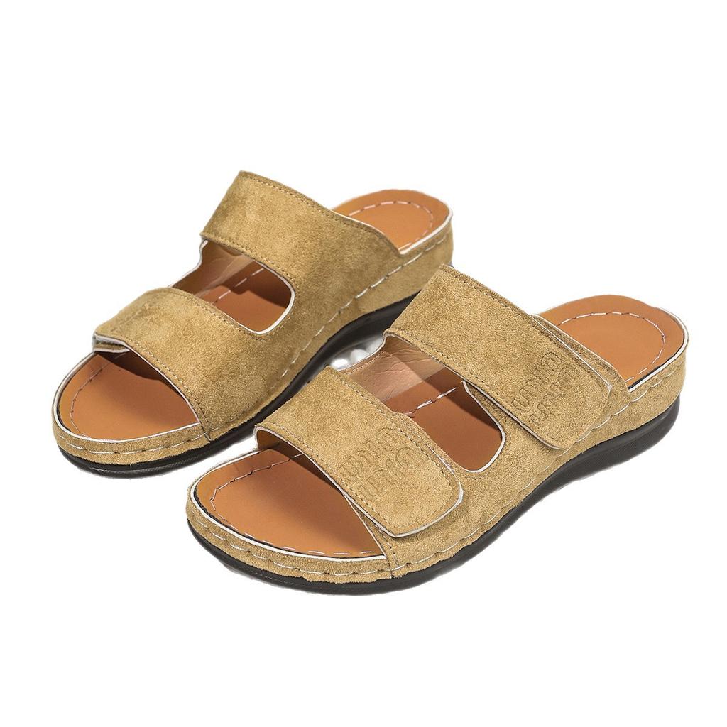 Letnia Moda Buty na Jednym Pasku Casualowe Damskie Rzymskie Klapki Rybi Pyszczek Plus Size