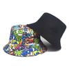 Fashion Graffiti  Fisherman Cap Unisex Summer Panama Outdoor Sunscreen Bucket Hat Women Men Sun Gorras Anti-Sun Decorate Hiphop