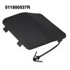 Trim Tow Hook Cover Plastic 511800537R Black FOR NISSAN NV400 For Renault For Vauxhall Front Hole Eye Bumper Cap