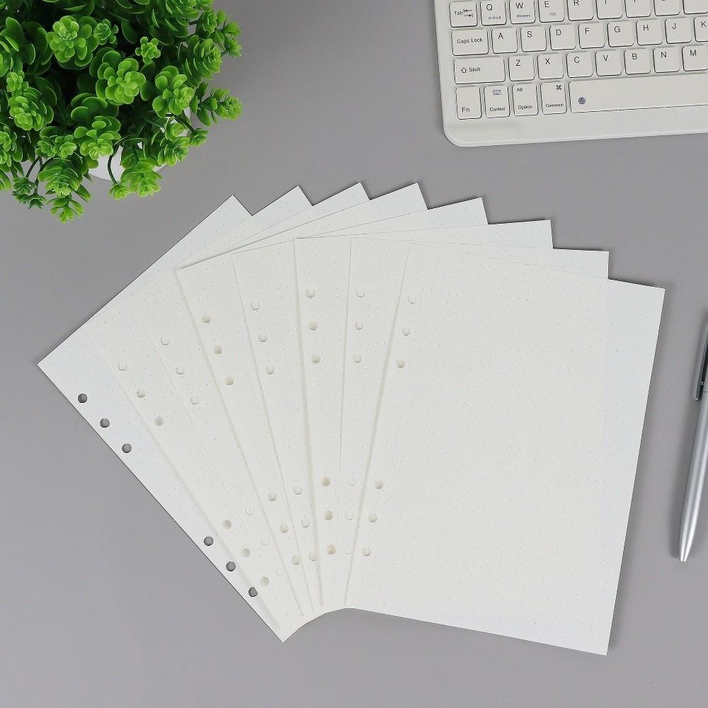 80 Sheets Loose Leaf Refills Pages A5 Agenda Pages Timeline Daily Planner Financial Ledger Budget