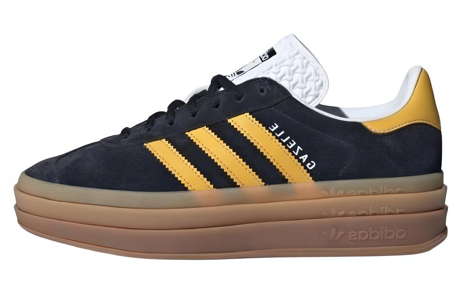 Adidas Gazelle Bold Black Bold Gold Women s IE0422 40