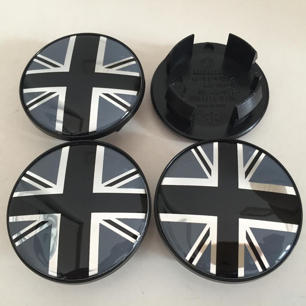4pcs 54mm 56mm forMINI Car Emblem Wheel Hub Center Cap Badge Covers Sticker Decal Styling Accessories