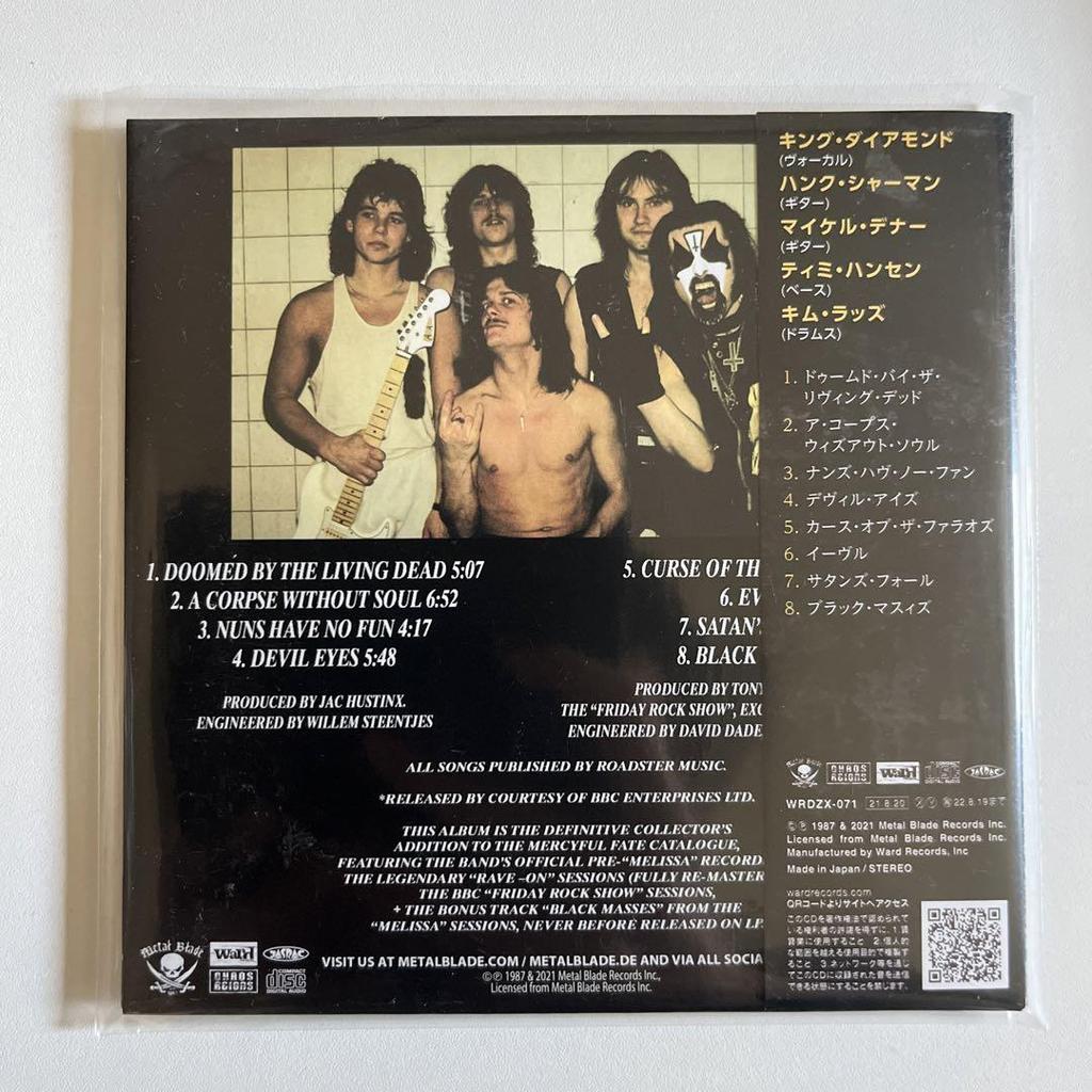 [USED] Mercyful Fate / The Beginning Paper Jacket CD