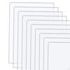 10 Acrylic Board Craft DIY Erase Display Projects Photo Frame Replacement Sheet for Desktop