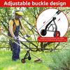 Universal Mower Support Wheels Set Adjustable Stablize Mower Auxiliary Wheels Durable Save Effort Mower Wheel Attachment