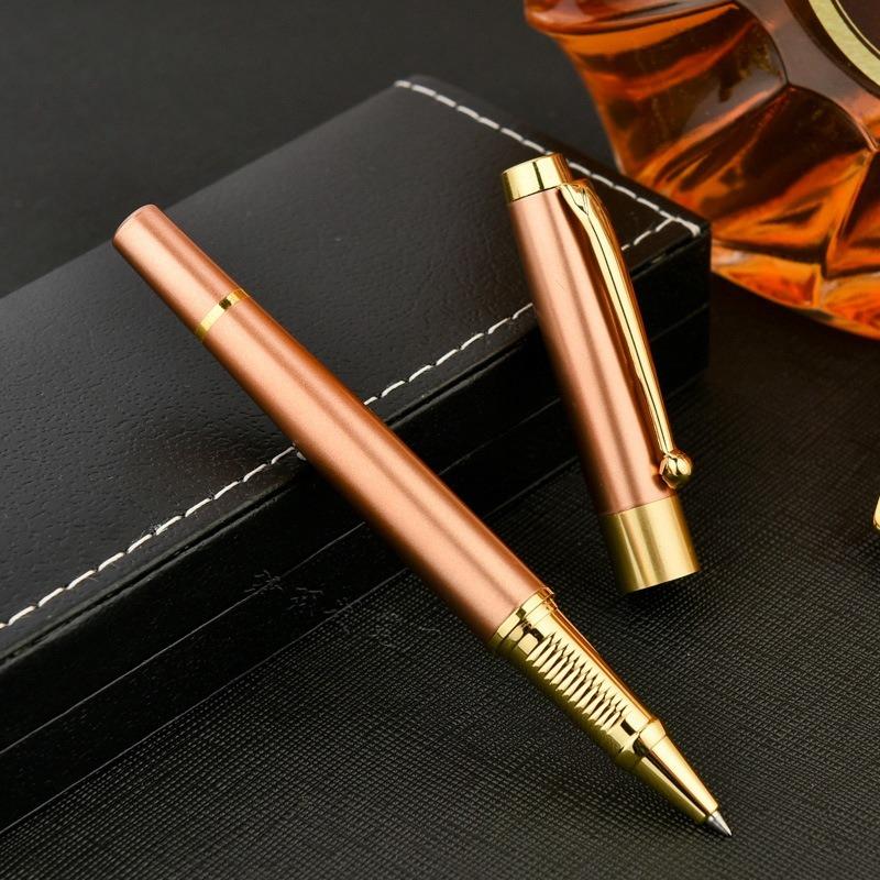 Executive Metal Ballpoint Pen Premium Writing Tool Business Gift Set Smooth Ink Refill Luxury Office School Supplies Stationery
