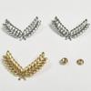 Stewardess Uniform Cap Badge Set of 5 Hat Emblem Airline Crew Hat Badge Hat Accessories for Airline Attendant Uniforms