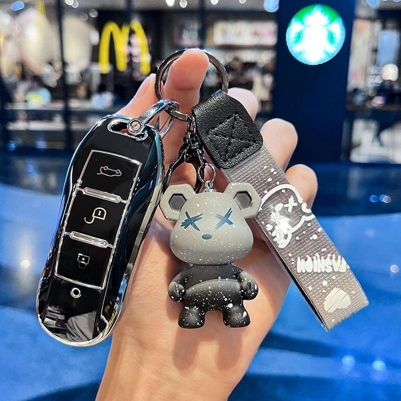 Car Key Case For Dongfeng Fengon Ix7 Seres 3 5 Dfsk Sf5 Ix5 Glory 580 Remote Fob Cover Shell Keychain Holder Car Accessories