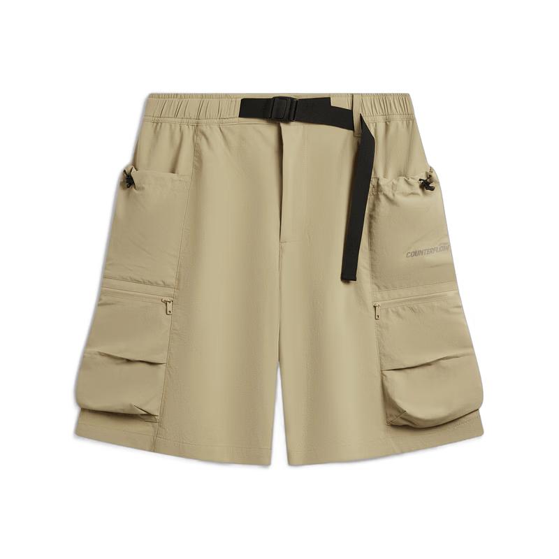 Li-Ning Men s Outdoor CF Sun Protection Multi-Pocket Sport Shorts XL