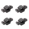 Handlebar Brackets Set of 4 No Drilling, Easy To Install On Motorcycle, Fits 20-30mm