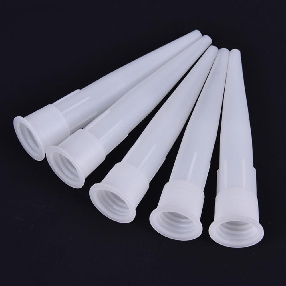 

Home Kitchen Spare Caulking Nozzle Nozzle Applicator Glass Glue Tip Mouth Home Construction Tools 30PCS