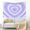 Cute Pink Heart Print Pattern Tapestry Home Bedroom Home Living Room Dormitory Wall Decor Background Cloth Tapestry