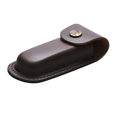 1PC Leather Fold Knife Cover Tool Flashlight Belt Loop Case Holder or Cloth Sheath Pocket Hunt Camp Outdoor Hiking Equipment