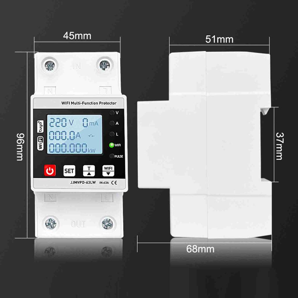 Automatic Reclosing Protector Multifunctional Overvoltage Undervoltage Intelligent Reclosing Protector