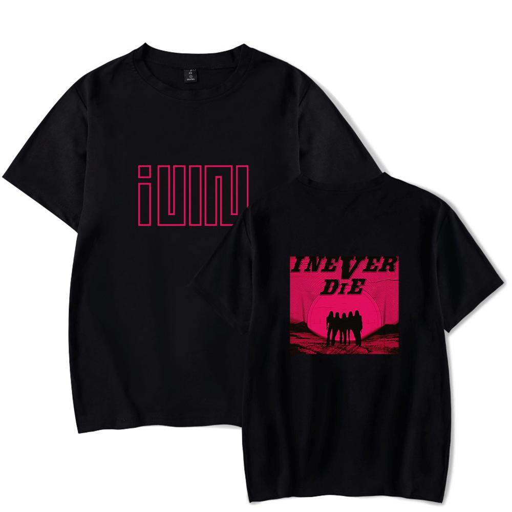 2023 Kpop Gidle New Album I Never Die Tshirt Cotton Tee Tops Short Sleeve For Unisex And Women Casual Streetwear