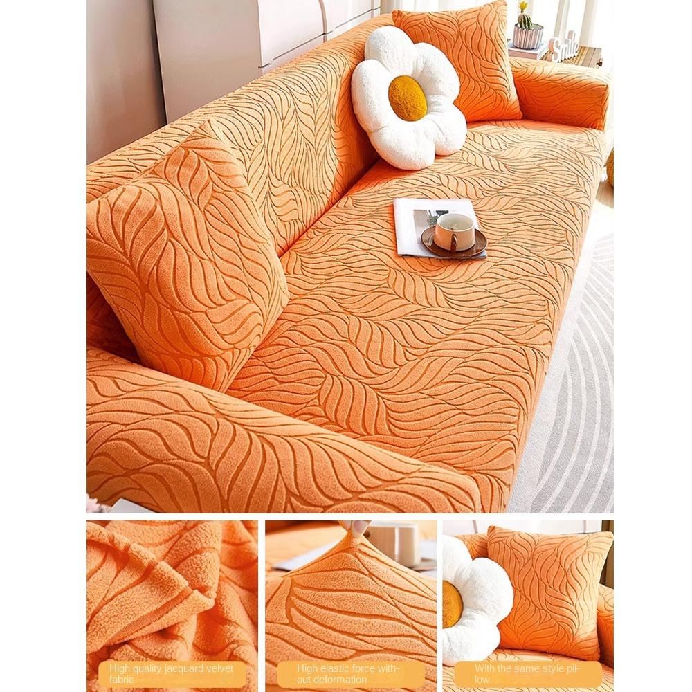 Couch Cover Latest Jacquard Design High Stretch Sofa Covers for Cushion Couch, Pet Dog Cat Proof Slipcover Non Slip Magic Elastic Furniture Protector