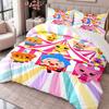 El Payaso Plim Plim 3Pcs Bedding Set Duvet Cover With Two Pillowcases For Bedroom Home Decoration