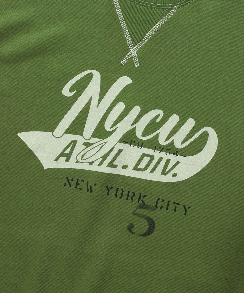 COLUMBIA UNIVERSITY Nycu Athl.Div. Logo Terry Sweatshirts Olive
