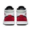Air Jordan 1 Mid SE Red Black Toe Men Sneakers White Light-Smoke-Grey Gym-Red 852542-100