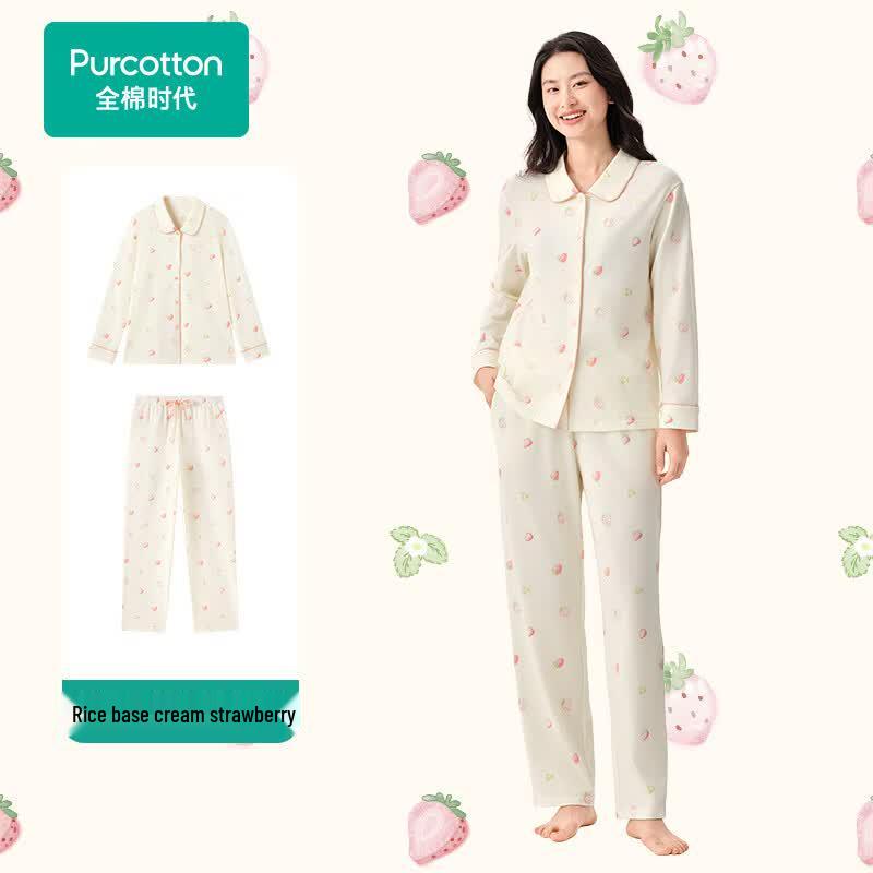 Pure Cotton Era Women s 7A Antibacterial Pajama Set M