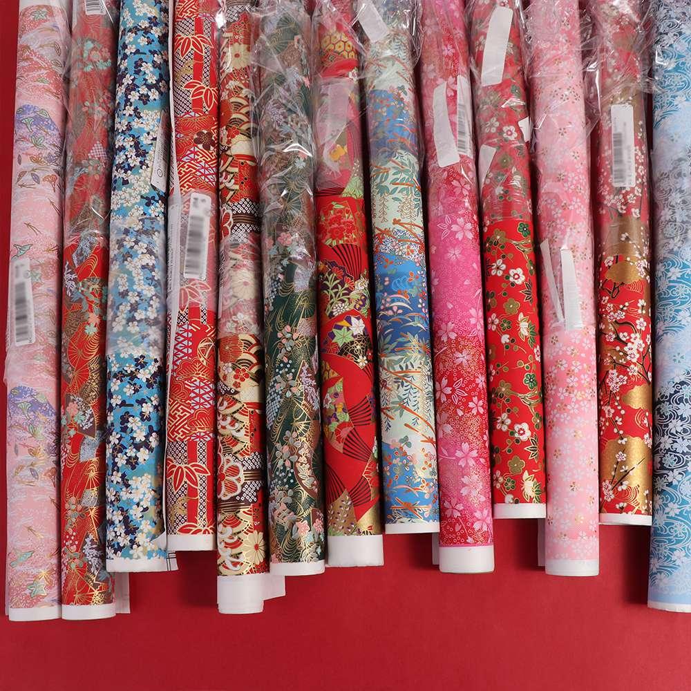 DIY Art Material Japanese Style Gift Wrap Paper Sakura Pattern Paper-cut Origami Paper 42*58cm Folding Paper Paper Cutting