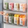 Refrigerator Storage Box Fridge Side Door Food Fresh Boxes Bins With Handle For Fruit Vegetable Home Kitchen Organizer