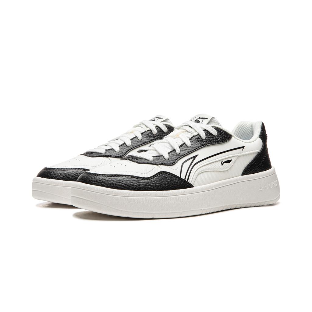 Li Ning Wheat Age Slip Resistant, Abrasion Resistant, Breathable, Height Increasing Low top Skateboard Shoes Women's AGCW086-4
