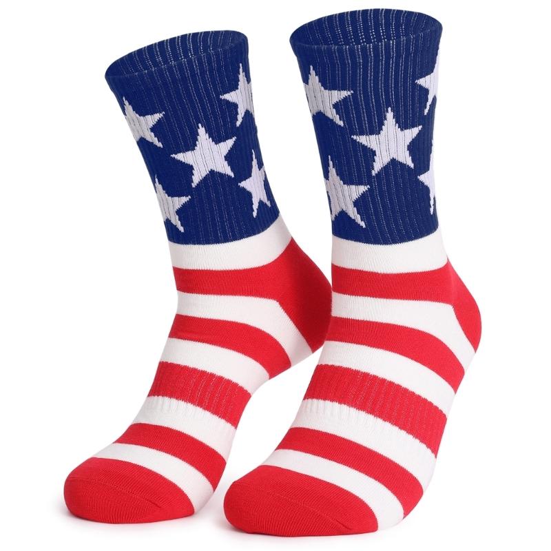 1 Pair Novelty Pattern Warm Stockings Autumn Winter Cozy Crew Socks Warm Socks