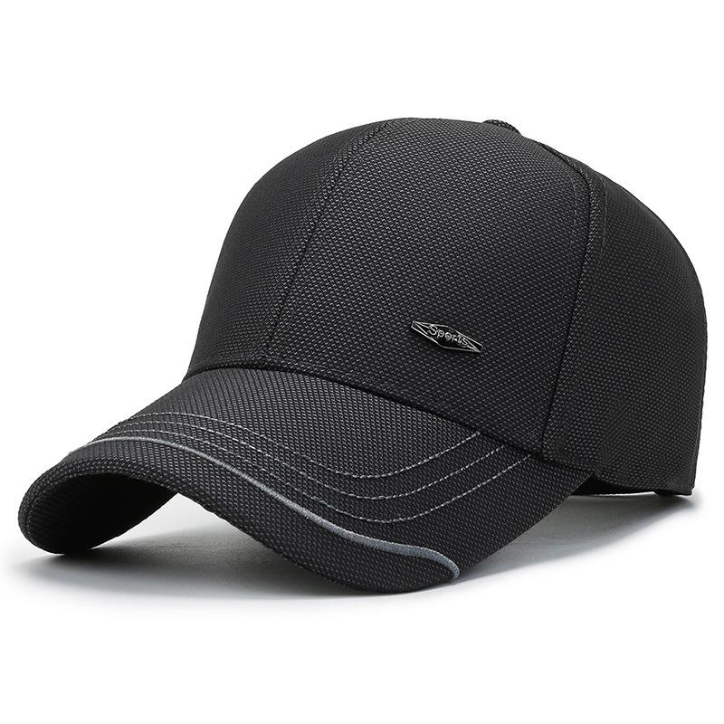 

Letters Cap Duck Elderly Spring Autumn Sun Protection Outdoor Fishing Sports сірий колір