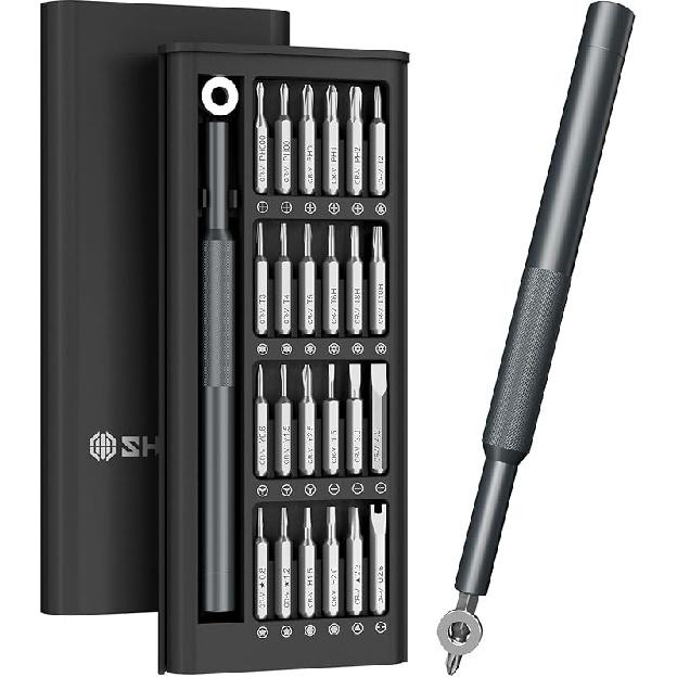 Precision Screwdriver Set 49 in 1 SHARDEN Small Screwdriver Set Magnetic Repair Tool Kit for Laptop, iPhone, Cell Phone, PC, MacBook, Tablet,
