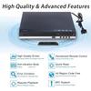 Mini DVDs Player for TV Plays All RegionsFree 1080P 4K UHD Quality Video DVDs Player USB Port and Remote Included