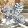 S-1Pc Dragon Figure Office Desktop Decor Ornament Housewarming Gift - Lucky Chinese Dragon Office Desk Decoration