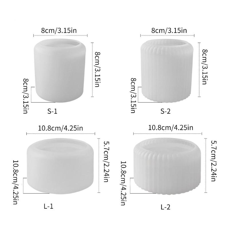 Silicone Epoxy Resin Mold Storage Jar Molds Jewelry Storage Box Moulds DIY Jewelry Organizers Mould Silicone Material