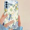 Flower, Bird, Lemon Pattern Tempered Glass Phone Case for Samsung Galaxy S26 S25 S24 S23 S22 S21 S20 fe/plus/Ultra Anti Drop