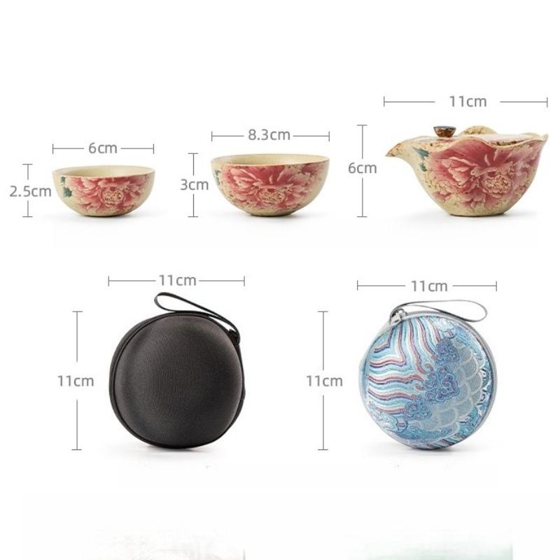 Keramik-Teekanne Wabi-Sabi-Stil Handgefertigt Kleine Retro-Pfinsten-Teekanne Für den persönlichen Gebrauch Zen-Teegeschirr Japanische Teezeremonie