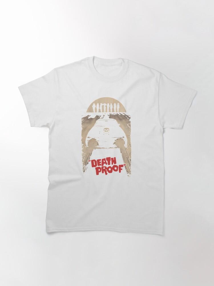 Death Proof TShirt Unisex Summer Quentin Tarantino Car Movie Graphic Short Sleeve Streetwear Loose Fit Retro Film Fan Tee