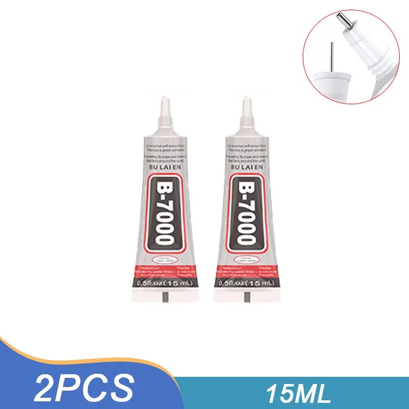 

B7000 клей прозрачный для страз прозрачный контактный телефон ремонт клей универсальный стекло пластик DIY клей 15 мл 25 мл 50 мл